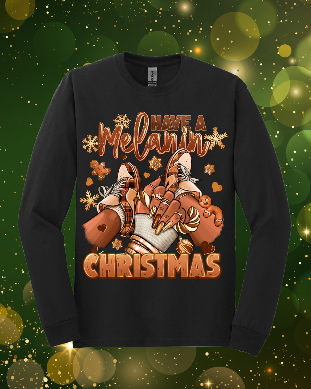 Melanin Christmas Sweater