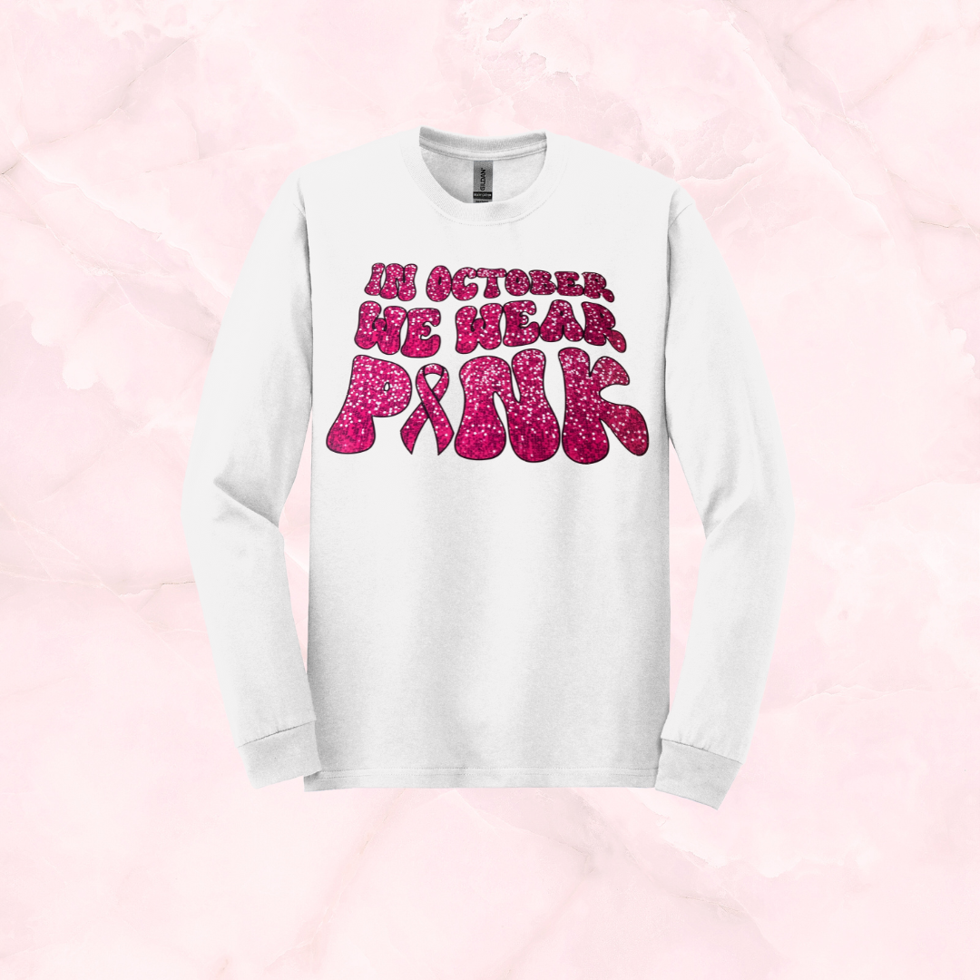 Sparkle Pink Breast Cancer