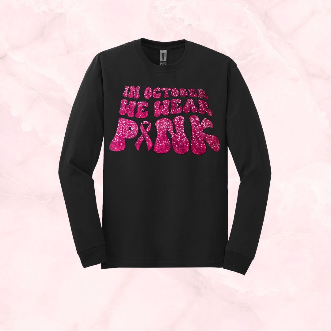 Sparkle Pink Breast Cancer