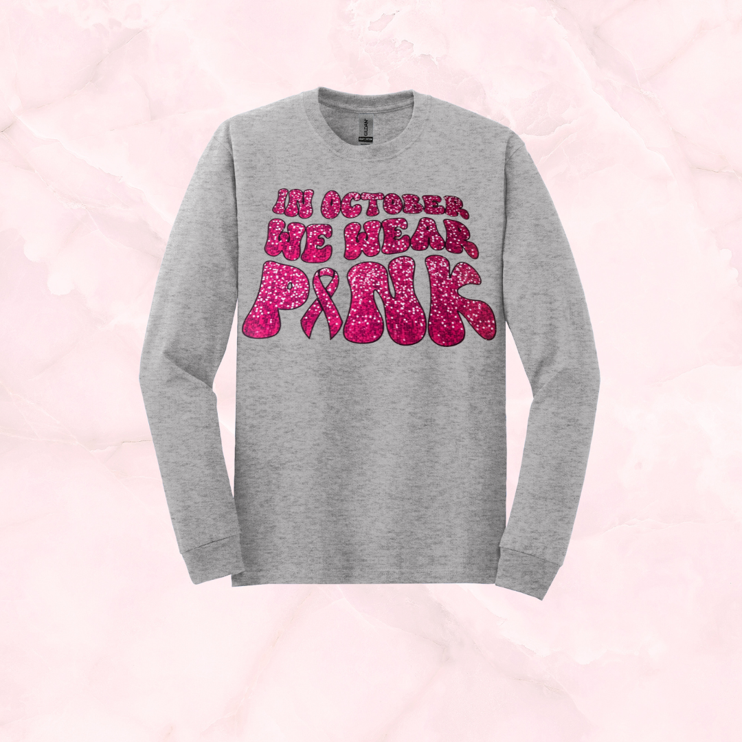 Sparkle Pink Breast Cancer