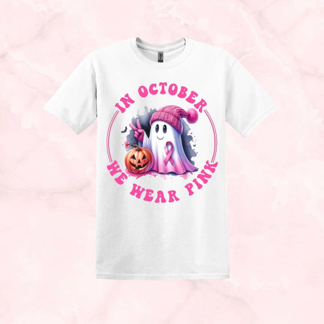 In October We Wear Pink Ghost Style