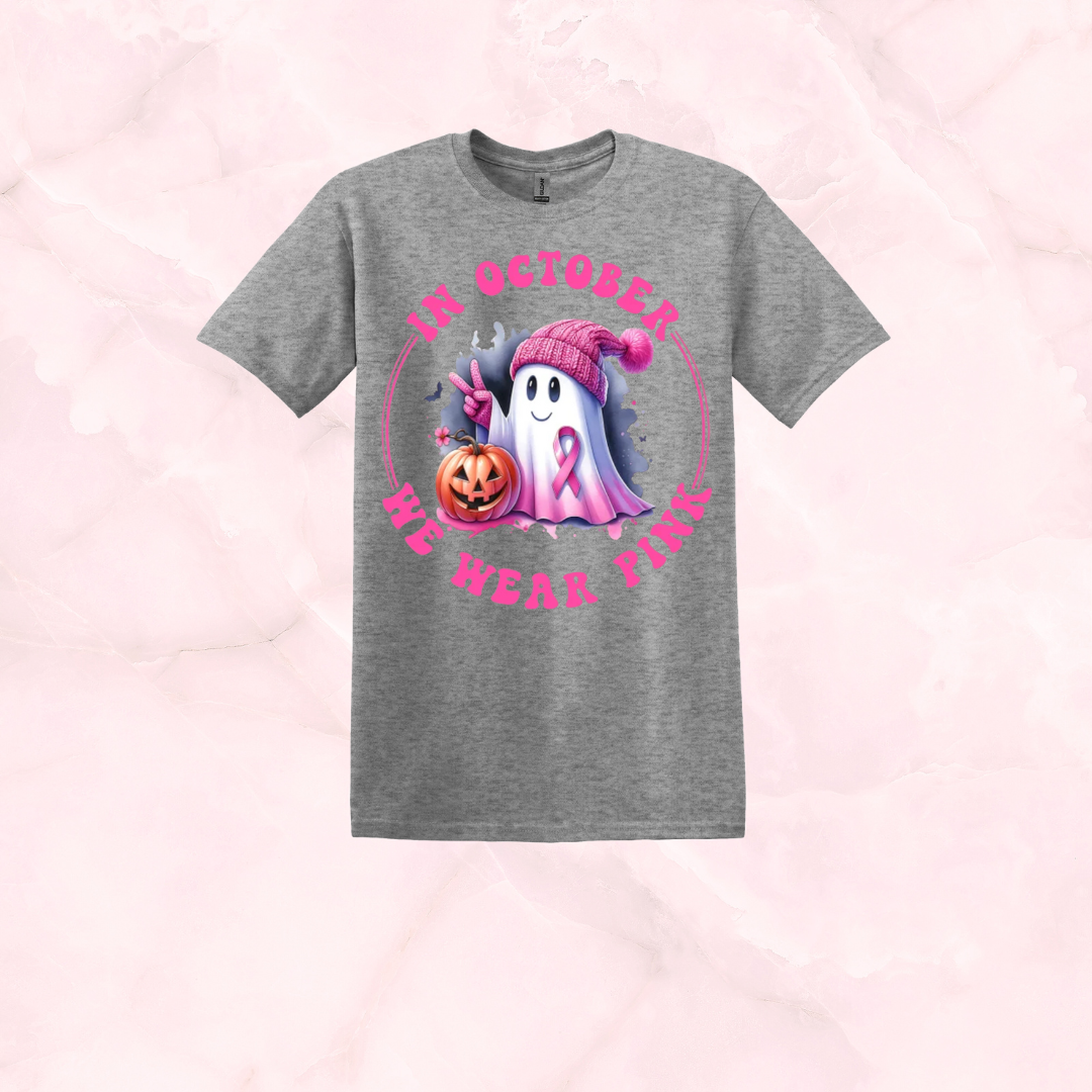 In October We Wear Pink Ghost Style