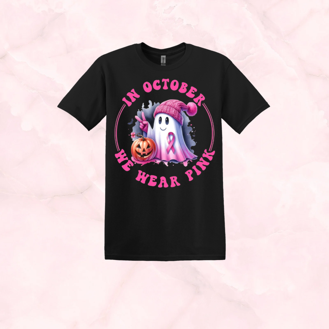 In October We Wear Pink Ghost Style