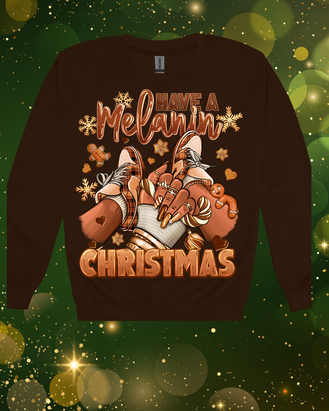 Melanin Christmas Sweater