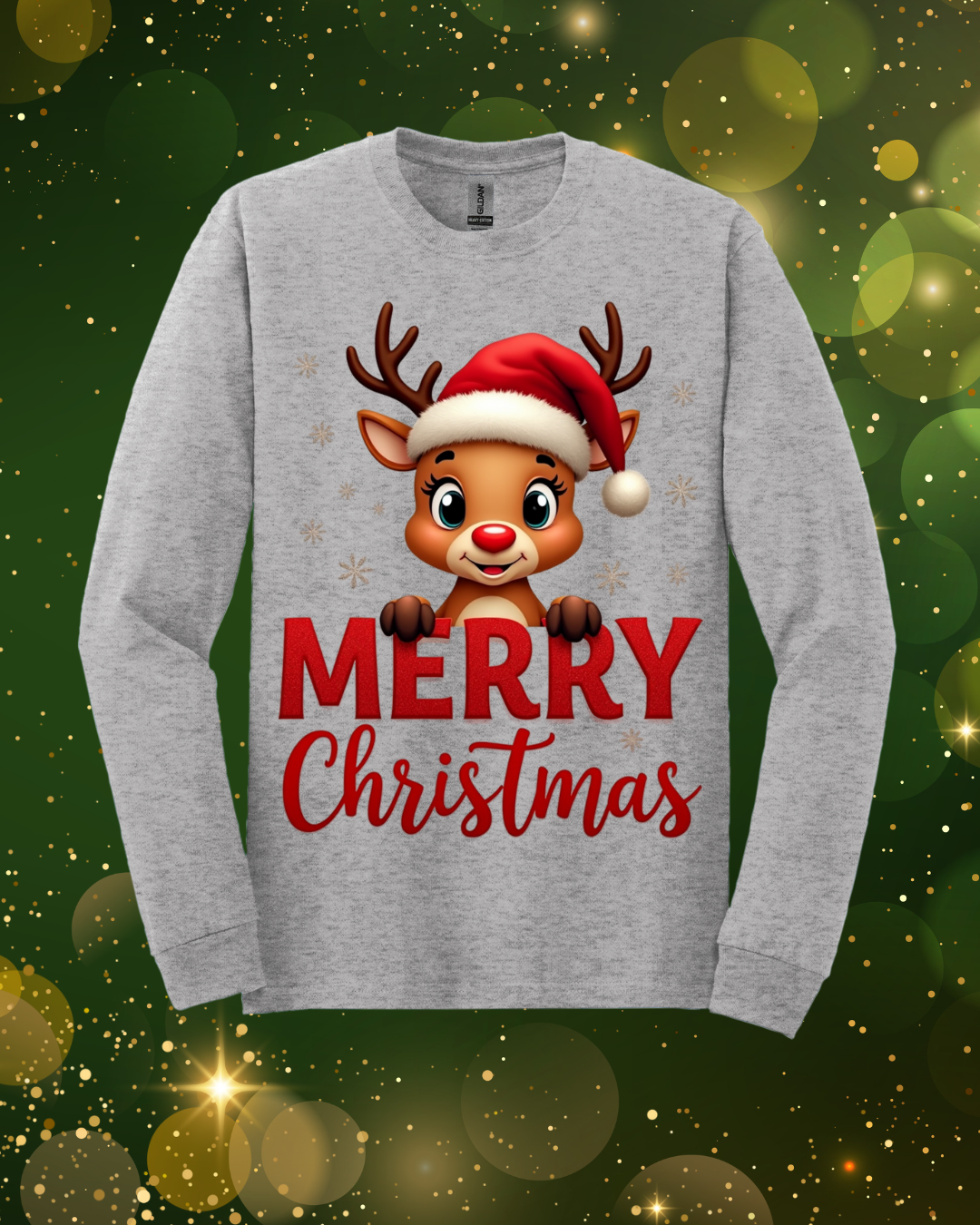 Reindeer Merry Christmas Sweater