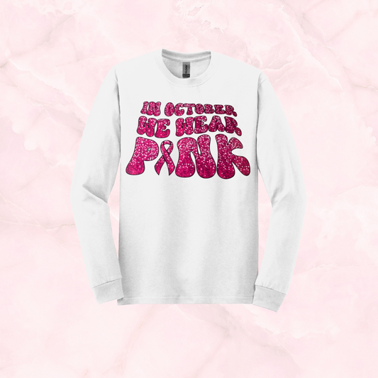Sparkle Pink Breast Cancer