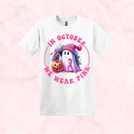 In October We Wear Pink Ghost Style